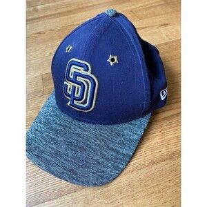 New Era  San Diego Padres Hat Twins Adult Womens Strapback Navy Baseball Cap MLB